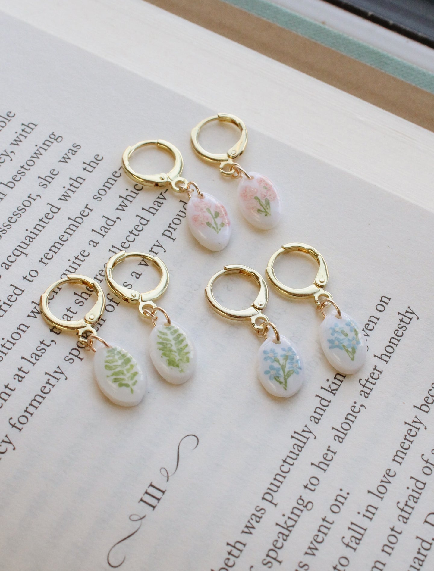 “Ophelia” - Hand-painted Petunias